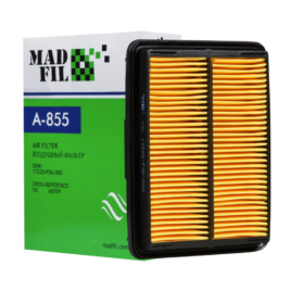 A-855 HONDA MADFIL фильтр воздушный