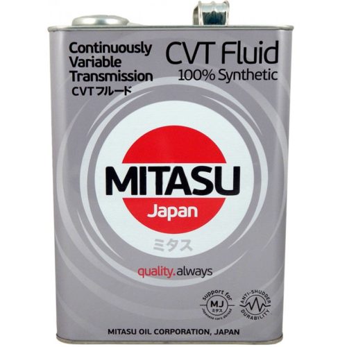 MITASU CVT FLUID ТС 4л син жидкость для АКПП MJ312 трасмиссионное масло
